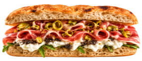 Focaccia Prosciutto